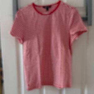 Ralph Lauren Bold Red and White Striped Shirt